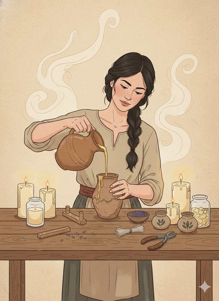 Bougie artisanale Maison Éclaire