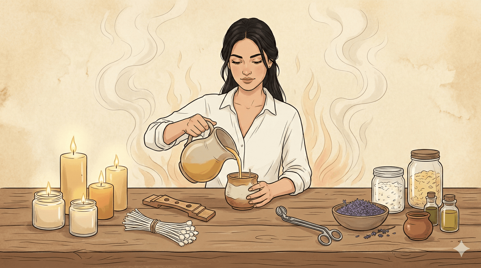 Bougie artisanale Maison Éclaire